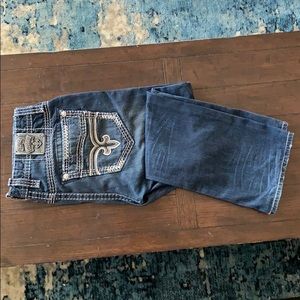 Rock Revival London Straight Jeans